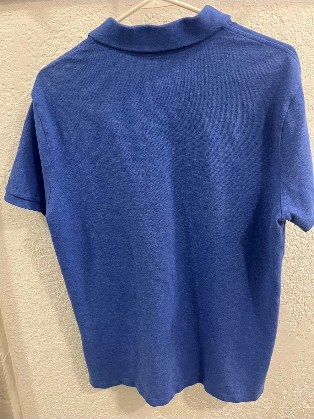 Polo by Ralph Lauren Royal Blue Short Sleeve Polo with Orange Logo